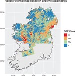 Application of airborne radiometric surveys for large-scale geogenic radon potential classification